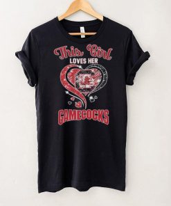 Official this Girl Love Her South Carolina Gamecocks T ShirtOfficial this Girl Love Her South Carolina Gamecocks T Shirt