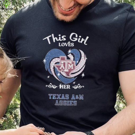 Women’s Texas A&M Aggies Shirt – Show Your Support with This Girl Loves ATM!