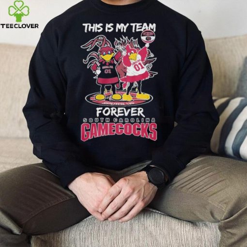 Official this Is My Team Forever South Carolina Gamecocks T Shirt