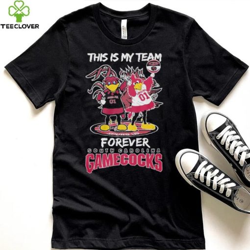 Official this Is My Team Forever South Carolina Gamecocks T Shirt