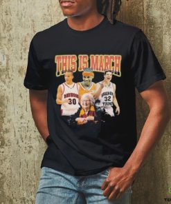 Official this is march Basketball retro shirt