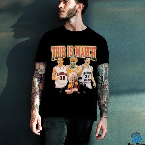 Official this is march Basketball retro hoodie, sweater, longsleeve, shirt v-neck, t-shirt