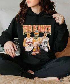 Official this is march Basketball retro hoodie, sweater, longsleeve, shirt v-neck, t-shirt