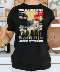 Official time Is Undefeated Nick Saban And Bill Belichick Legends Of the Game Signatures shirt 2 Official time Is Undefeated Nick Saban And Bill Belichick Legends Of the Game Signatures shirt