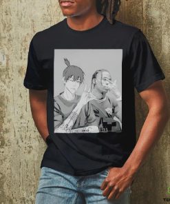Official travis and akI hayakawa chainsaw man shirt