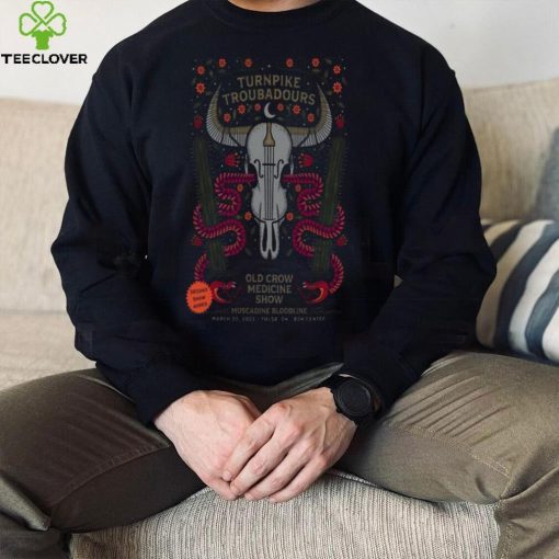 Official Turnpike Troubadours 3/30/2023 Bok Center Tulsa, OK T-Shirt