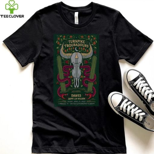 Official Turnpike Troubadours Lubbock, TX Supermarkets Arena T-Shirt