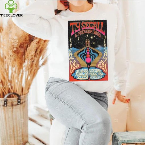 Official ty segall freedom band ventura California april 29 2023 ventura music hall poster shirt