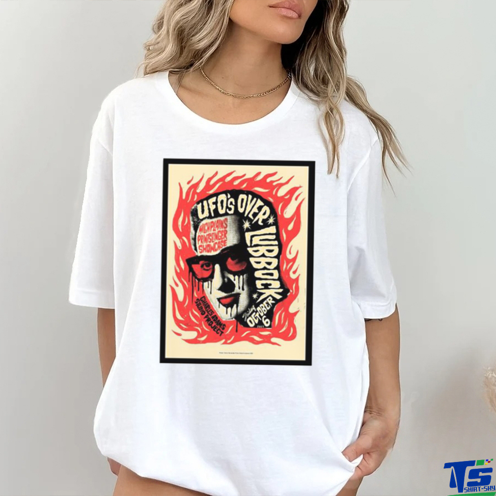 Official ufos over lubbock high plains printslinger showcase october 6 2023 shirt Official ufos over lubbock high plains printslinger showcase october 6 2023 shirt