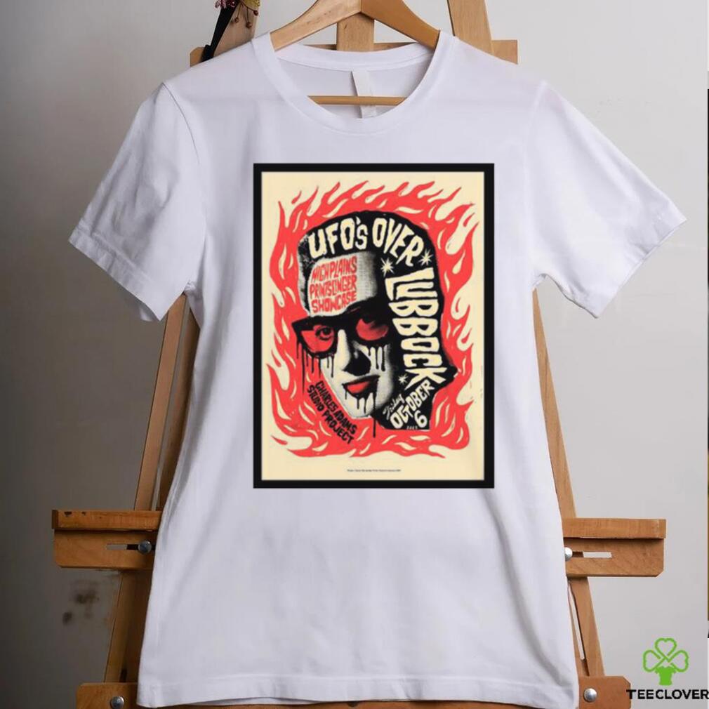 Official ufos over lubbock high plains printslinger showcase october 6 2023 shirt Official ufos over lubbock high plains printslinger showcase october 6 2023 shirt