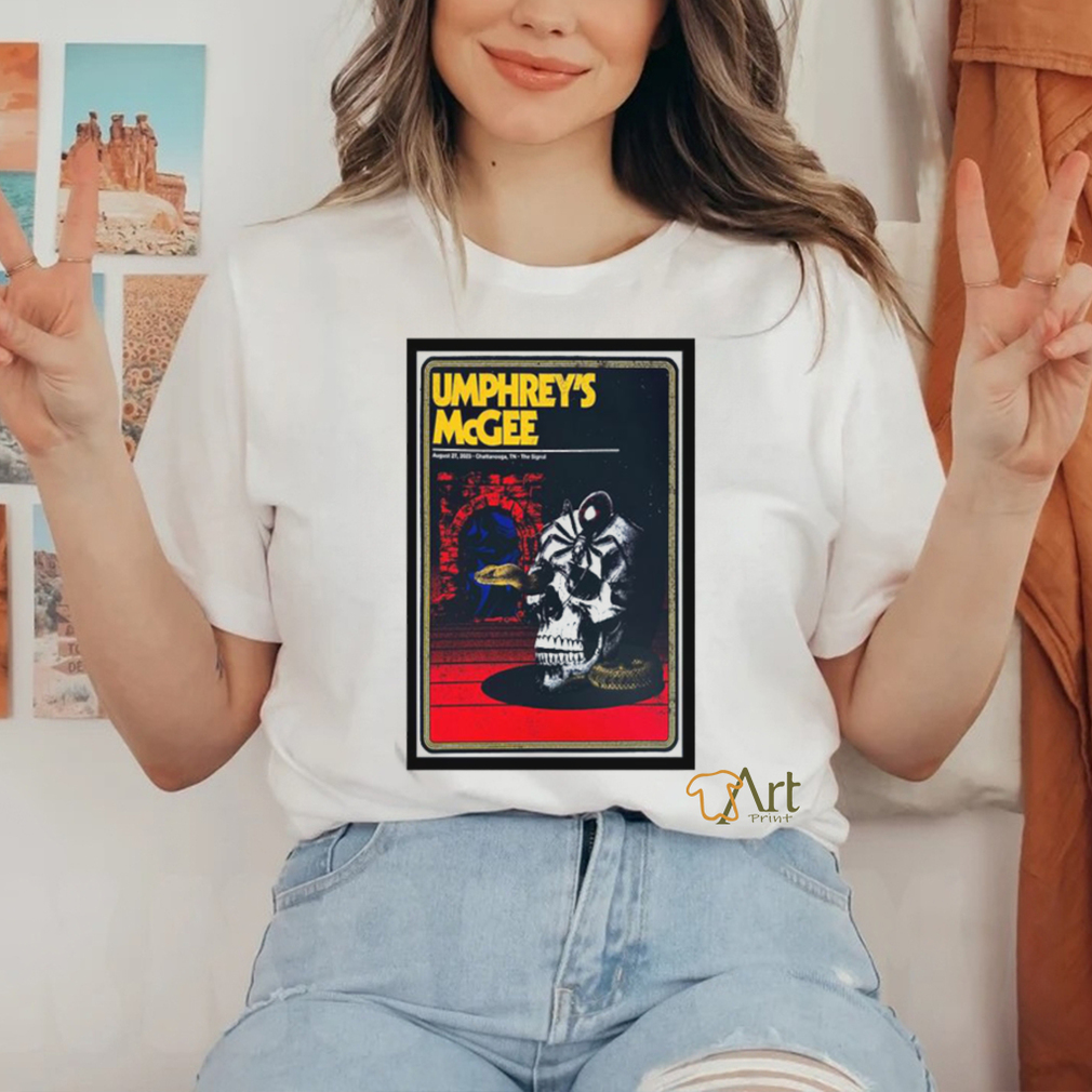 Official umphrey’s McGee Chattanooga, TN Aug 27 2023 Poster Shirt Official umphrey’s McGee Chattanooga, TN Aug 27 2023 Poster Shirt