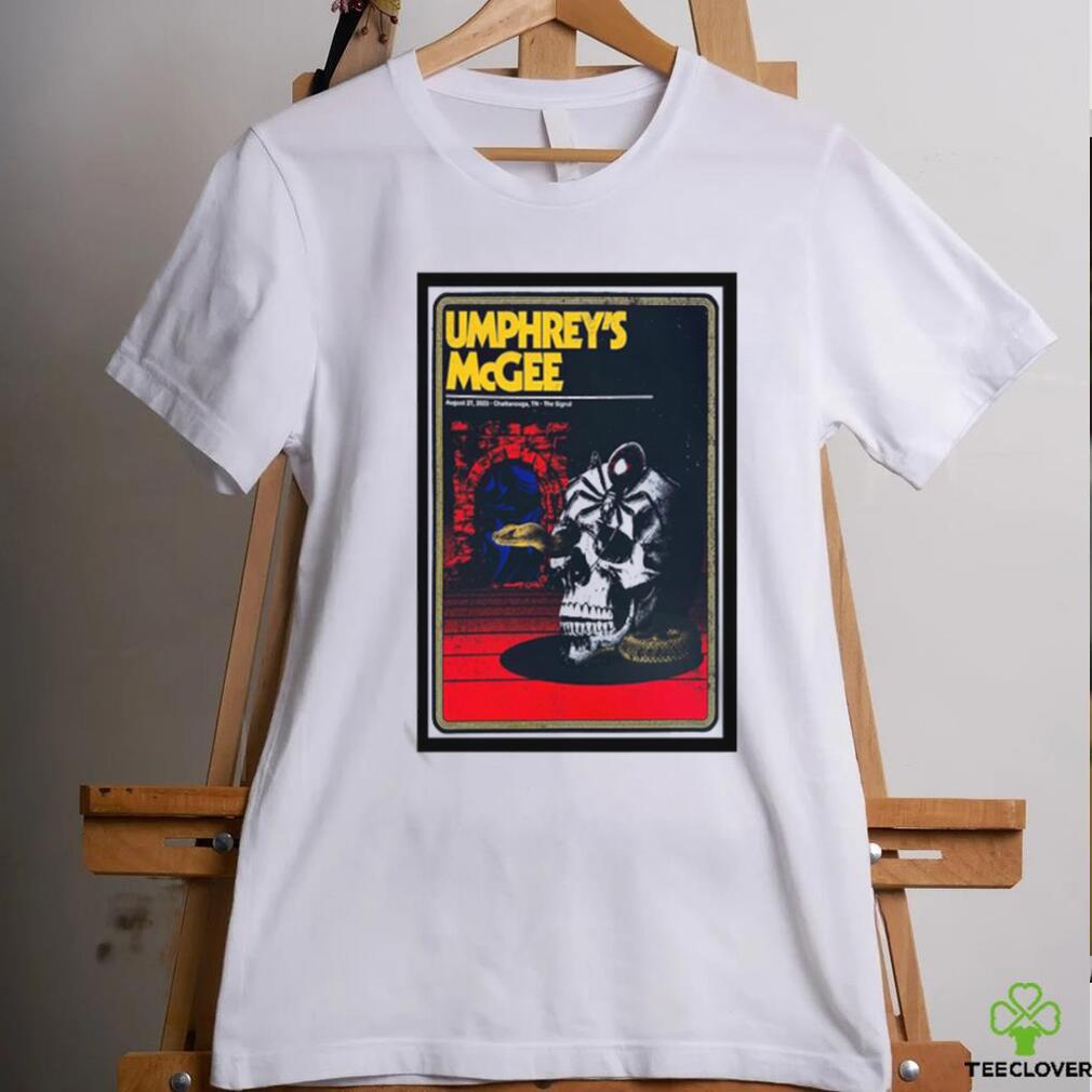 Official umphrey’s McGee Chattanooga, TN Aug 27 2023 Poster Shirt Official umphrey’s McGee Chattanooga, TN Aug 27 2023 Poster Shirt