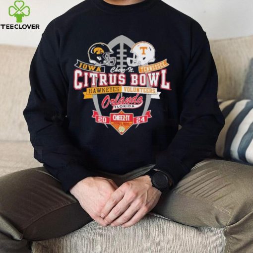 Official university of Iowa Football 2023 Citrus Bowl Bound Match up T Shirt