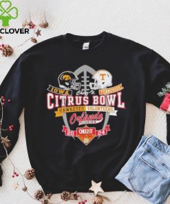 Official university of Iowa Football 2023 Citrus Bowl Bound Match up T Shirt