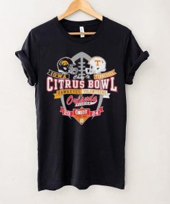 Official university of Iowa Football 2023 Citrus Bowl Bound Match up T Shirt