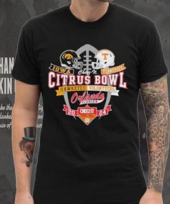 Official university of Iowa Football 2023 Citrus Bowl Bound Match up T Shirt