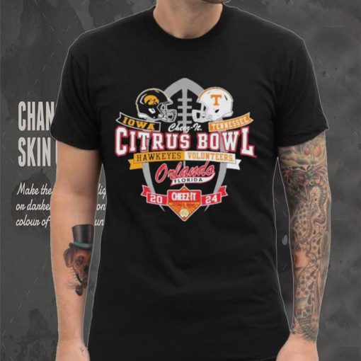 Official university of Iowa Football 2023 Citrus Bowl Bound Match up T Shirt