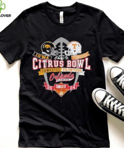 Official university of Iowa Football 2023 Citrus Bowl Bound Match up T Shirt