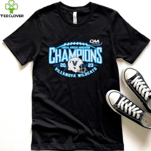 Official villanova Wildcats 2023 Champions Coastal Athletic Association Football Shirt