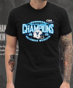 Official villanova Wildcats 2023 Champions Coastal Athletic Association Football Shirt