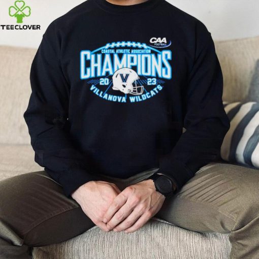 Official villanova Wildcats 2023 Champions Coastal Athletic Association Football Shirt