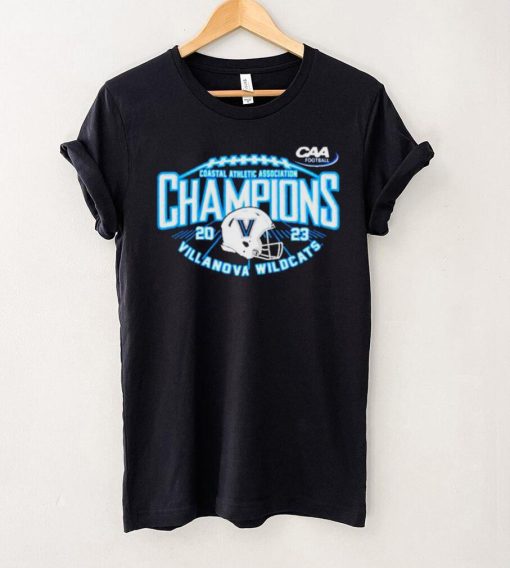 Official villanova Wildcats 2023 Champions Coastal Athletic Association Football Shirt