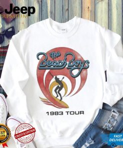 Official vintage 80s the beach boys 1983 tour band shirt