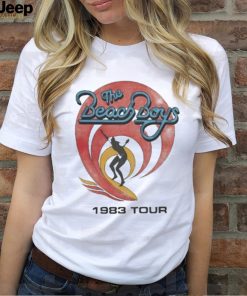 Official vintage 80s the beach boys 1983 tour band shirt