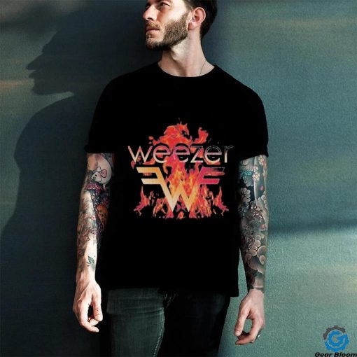 Official weezer hellfire shirt
