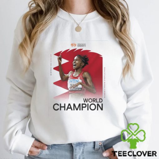 Official winfred Yavi Is The 3000m Steeplechase World Champion at World Athletics Championship Budapest 2023 T hoodie, sweater, longsleeve, shirt v-neck, t-shirt