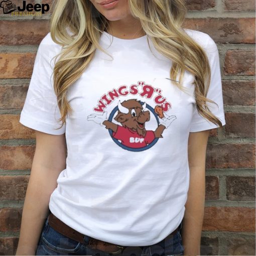 Official wings r us buf wgrz staff shirt
