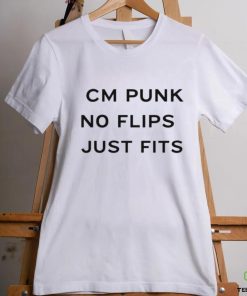 Official wrestleOps Cm Punk No Flips Just Fits Shirt