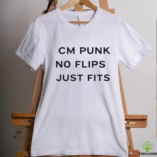 Official wrestleOps Cm Punk No Flips Just Fits Shirt