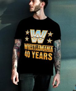 Official wrestlemania 40 Over the Years T Shirt