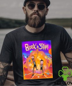 Official wubba Lubba Dub Dub Book Slim Shirt