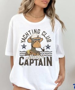 Official yachting Club Bayc 8942 Ahoy Captain Shirt
