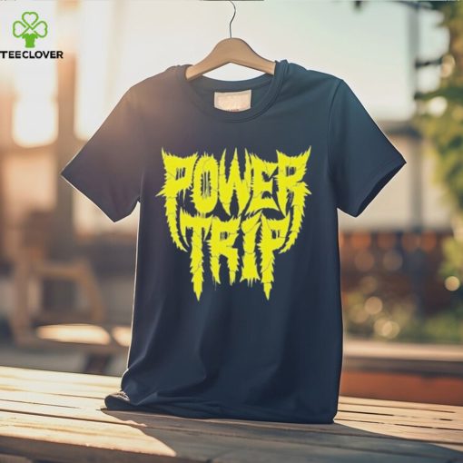 Official yellow Power Trip T Shirts