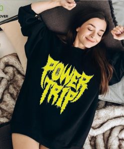 Official yellow Power Trip T Shirts