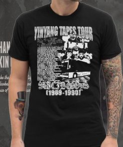 Official yin Yang Tiles Tour G59 Summer Season 1989 1990 Shirt