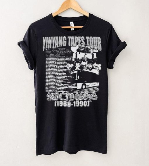 Official yin Yang Tiles Tour G59 Summer Season 1989 1990 Shirt