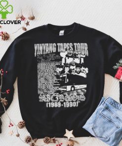 Official yin Yang Tiles Tour G59 Summer Season 1989 1990 Shirt