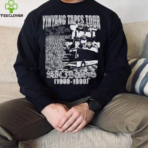 Official yin Yang Tiles Tour G59 Summer Season 1989 1990 Shirt