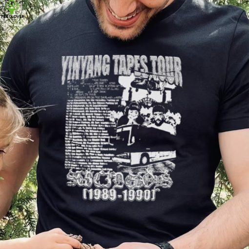 Official yin Yang Tiles Tour G59 Summer Season 1989 1990 Shirt