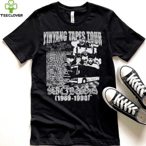 Official yin Yang Tiles Tour G59 Summer Season 1989 1990 Shirt