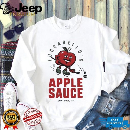 Official zuccarello’s apple sauce Minnesota wild hockey shirt