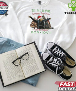Official ‘Tis The Season Wishing You A Merry Christmas With Love From Bon Jovi 2024 Shirt