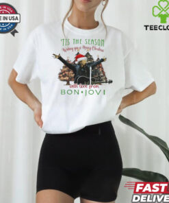 Official ‘Tis The Season Wishing You A Merry Christmas With Love From Bon Jovi 2024 Shirt