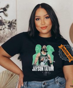 OfficialNBA Boston Celtics Jayson Tatum Graphics Signature Design 2024 Champions Shirt