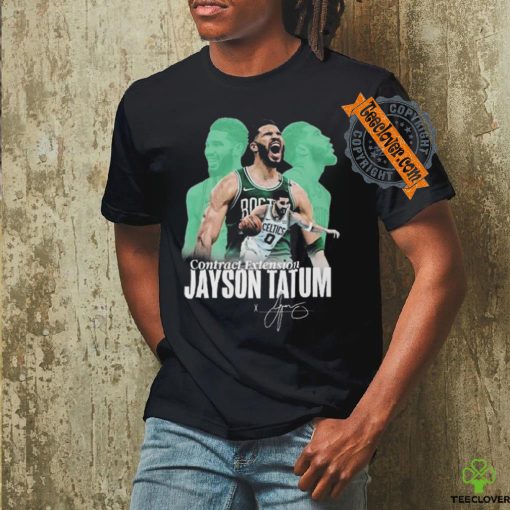 OfficialNBA Boston Celtics Jayson Tatum Graphics Signature Design 2024 Champions Shirt