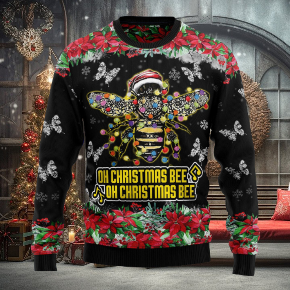 Oh Bee Oh Bee Ugly Christmas Sweater Thankgiving Gift Men Women Oh Bee Oh Bee Ugly Christmas Sweater Thankgiving Gift Men Women